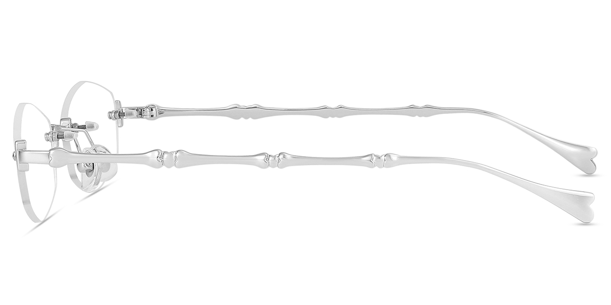 【R&B】Lady Women's rimless Metal eyeglasses | Firmoo.cl
