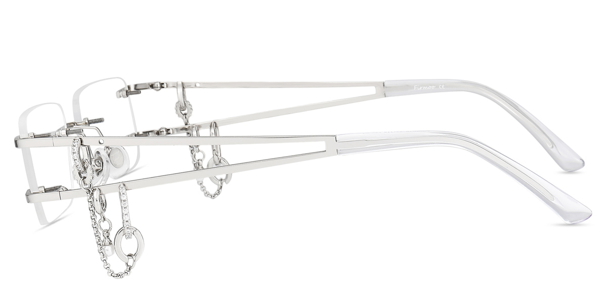 Women's rimless Metal eyeglasses | Firmoo.com