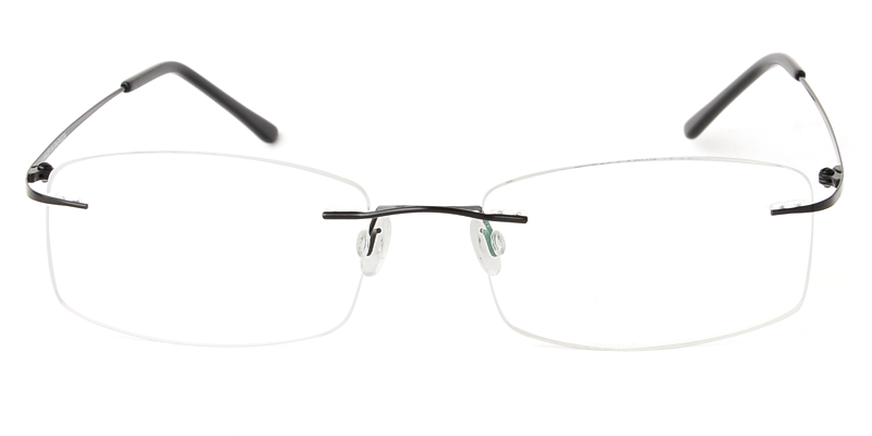 Men's rimless memory metal eyeglasses | Firmoo.com