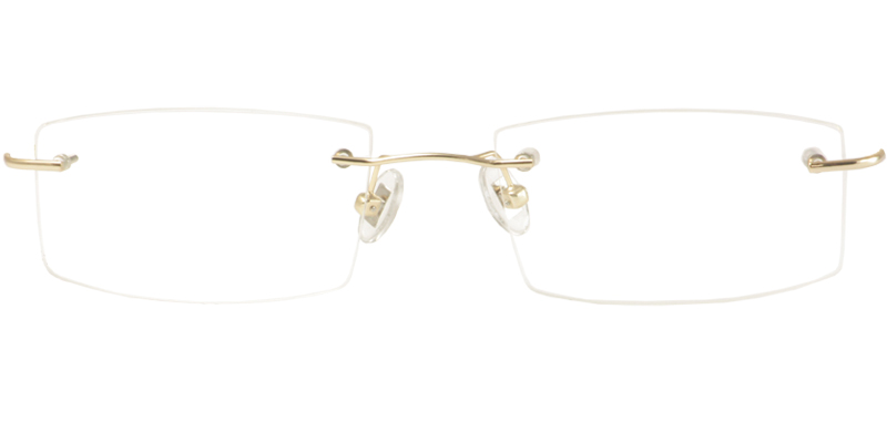 Sarah Palin's rimless eyeglass frames