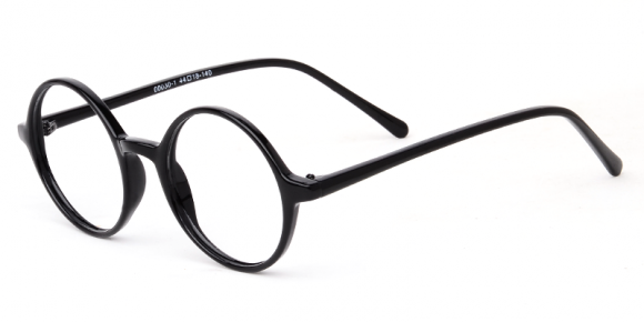 Unisex round full-rim frame plastic eyeglasses | Firmoo.com