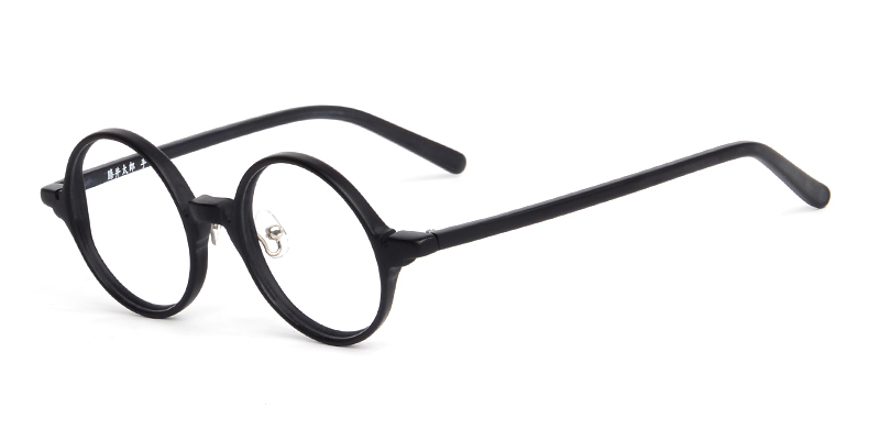 Unisex round full frame plastic eyeglasses | Firmoo.com