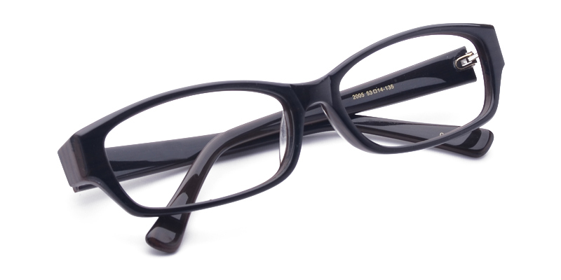 Unisex Full Frame Acetate Eyeglasses 