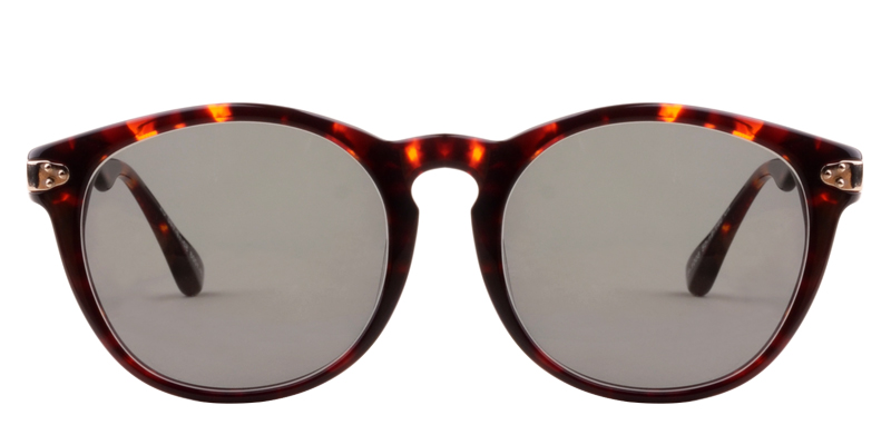 Unisex full frame acetate sunglasses | Firmoo.com display picture 1