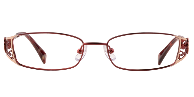 Women's full frame metal eyeglasses | Firmoo.com