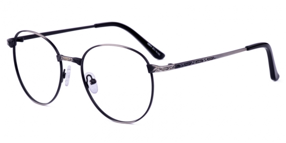 Unisex full frame metal eyeglasses | Firmoo.com