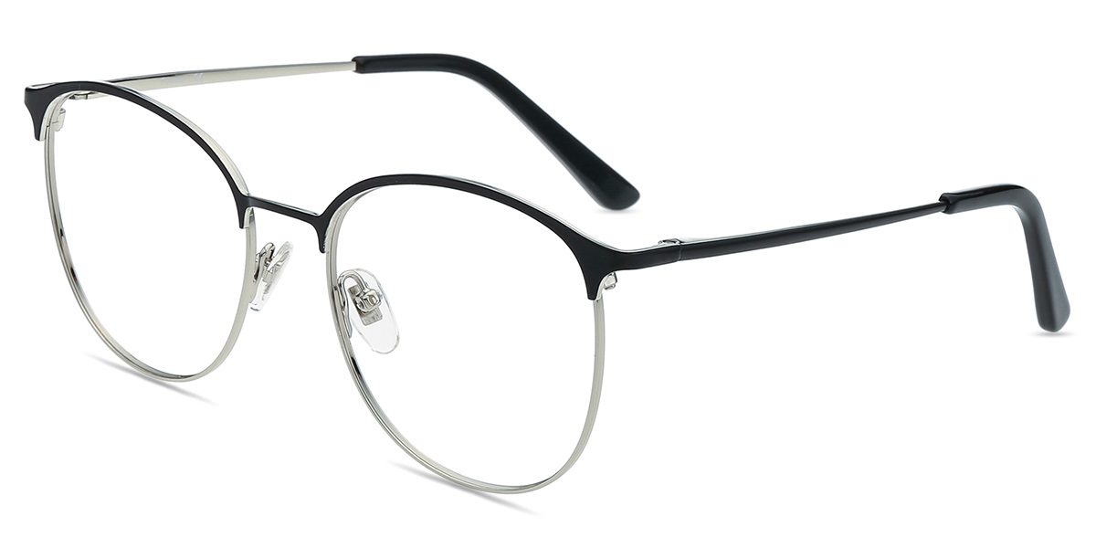 Unisex Full Frame Metal Eyeglasses Au