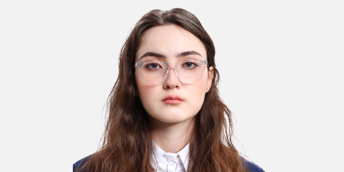 Unisex full frame acetate eyeglasses | Firmoo.com