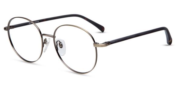 Unisex full frame metal eyeglasses | Firmoo.com