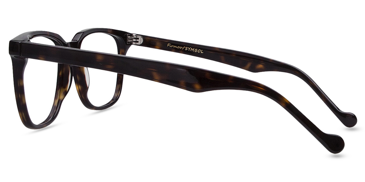 Unisex full frame acetate eyeglasses
