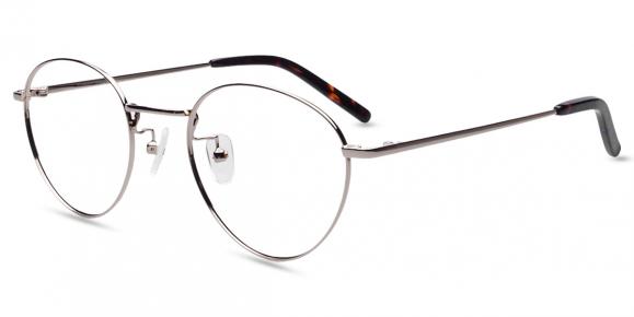 Unisex full frame metal eyeglasses | Firmoo.com