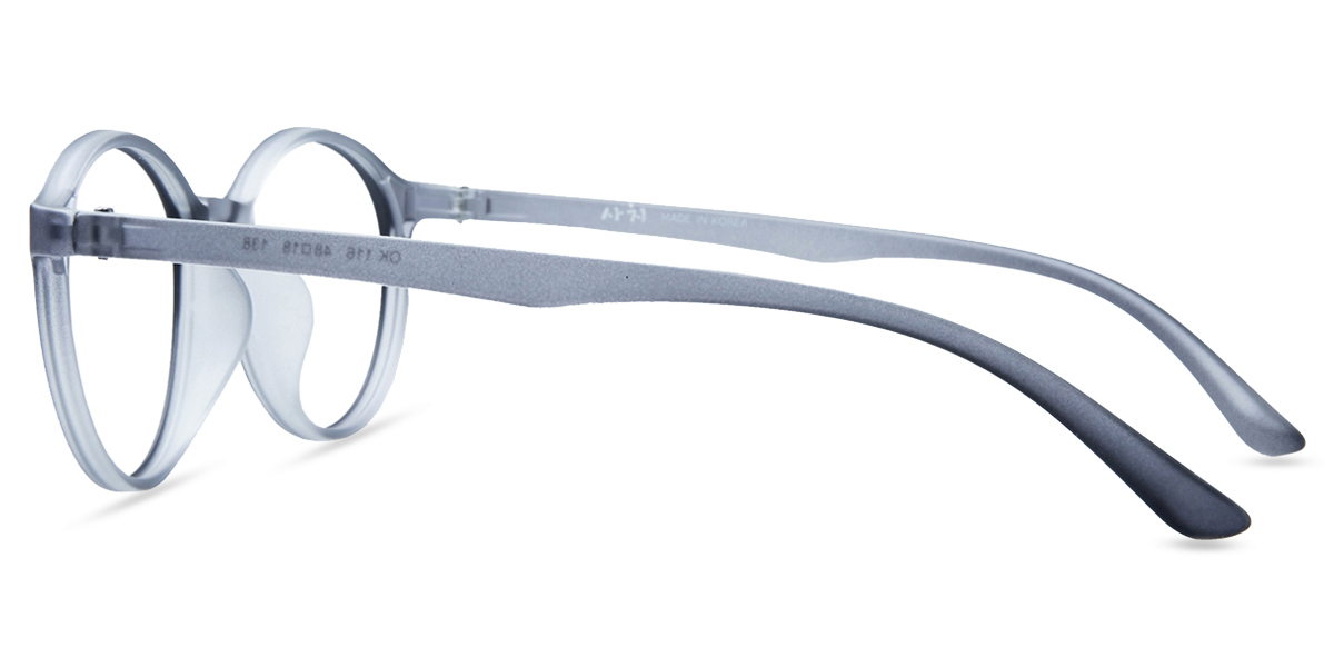 Unisex full frame memory plastic eyeglasses