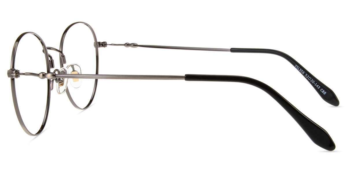 Unisex full frame memory metal eyeglasses | Firmoo.com