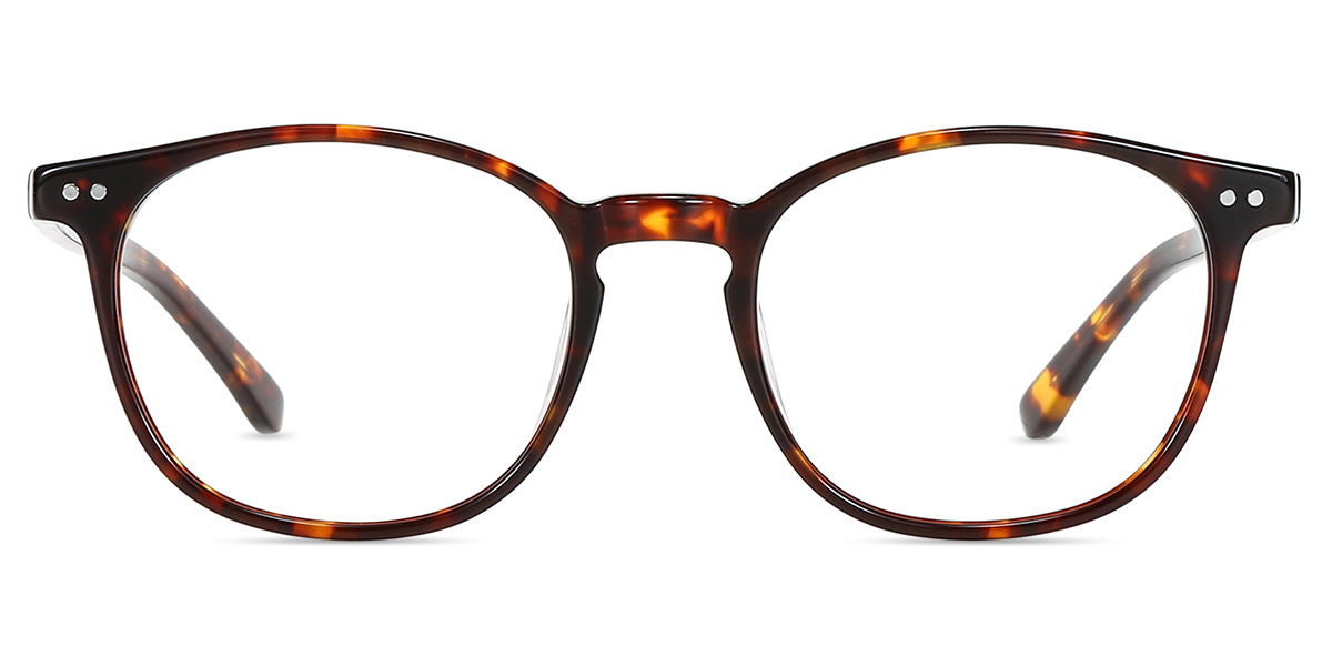 Unisex full frame acetate eyeglasses | Firmoo.cl