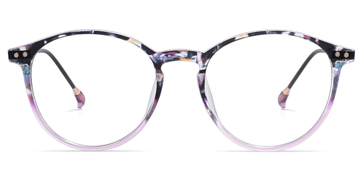 Women full frame mixed material eyeglasses | Firmoo.com