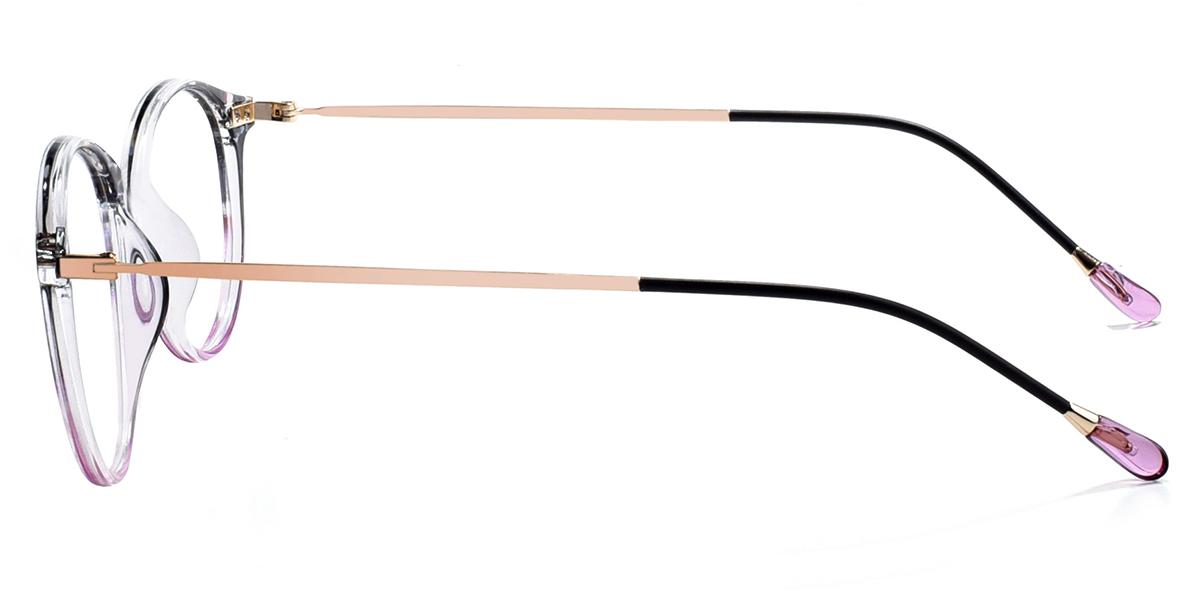 Women full frame mixed material eyeglasses | Firmoo.com