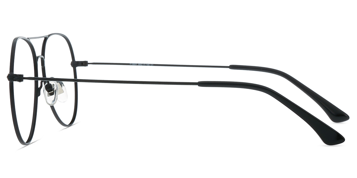 Unisex full frame metal eyeglasses