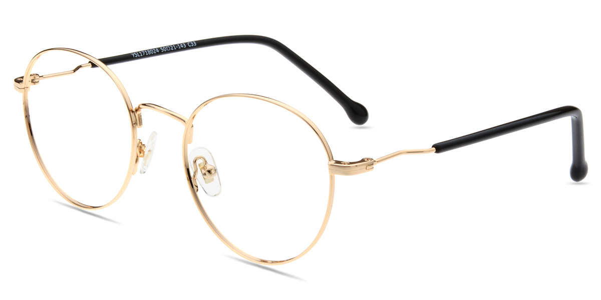 K12 Eyewear 4079 Purple All-Star 46-15-130 Metal Full Rim Eyeglasses Frames ONLY Oakley Cartwheel™ (Youth Fit) Eyeglasses with Polished Clear  main image 3