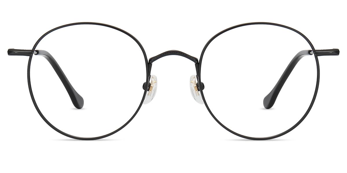 Unisex full frame titanium eyeglasses | Firmoo.com