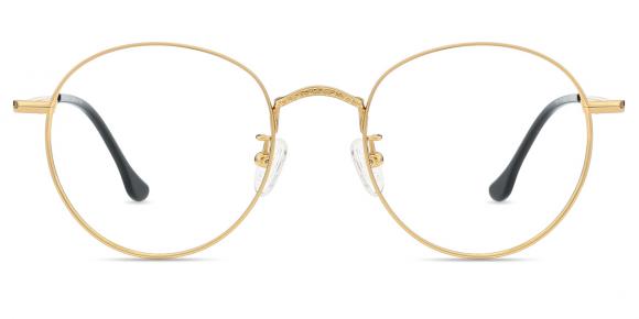 Unisex full frame titanium eyeglasses | Firmoo.com