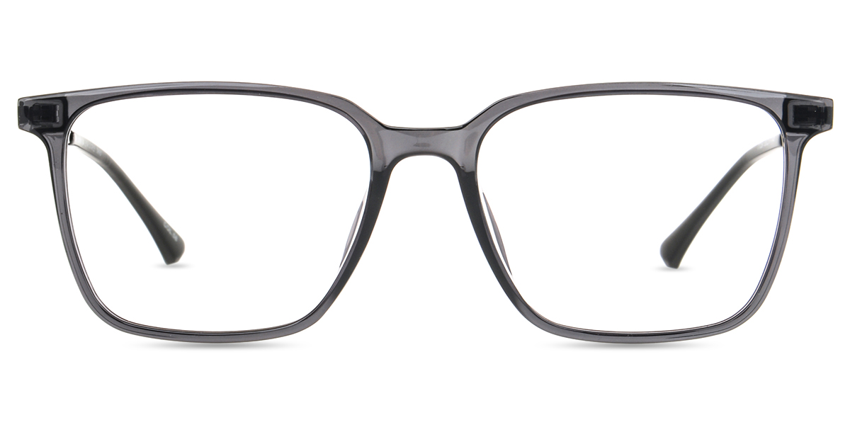 Unisex full frame mixed material eyeglasses | Firmoo.com