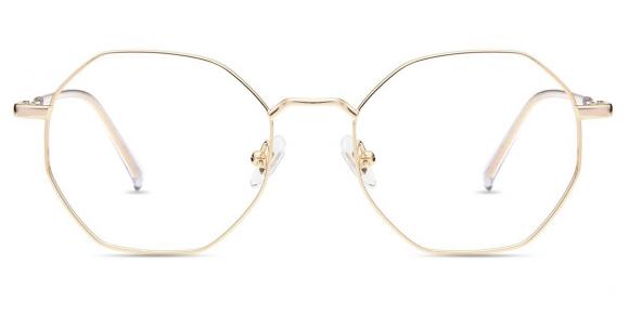 Unisex Full Frame Metal Eyeglasses Firmoo Com