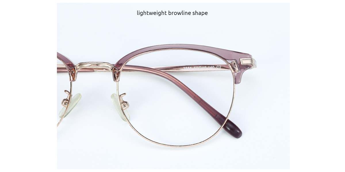 Women full frame mixed material eyeglasses | Firmoo.com