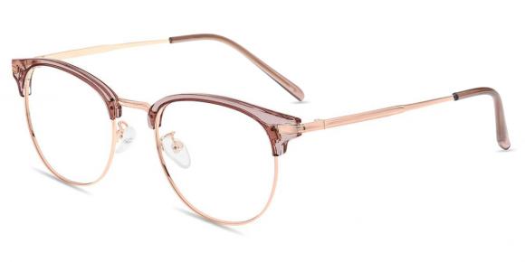 Women full frame mixed material eyeglasses | Firmoo.com