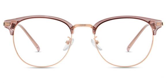 Women full frame mixed material eyeglasses | Firmoo.com