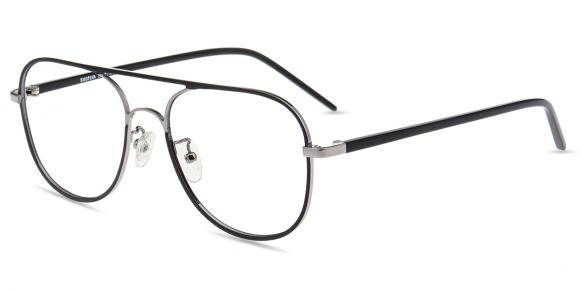 Men's full frame metal eyeglasses | Firmoo.com