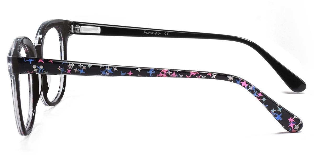 Occhiali da vista Donna F18905A Occhiali Quadrati Neri,Rosa,Blu - Main Image