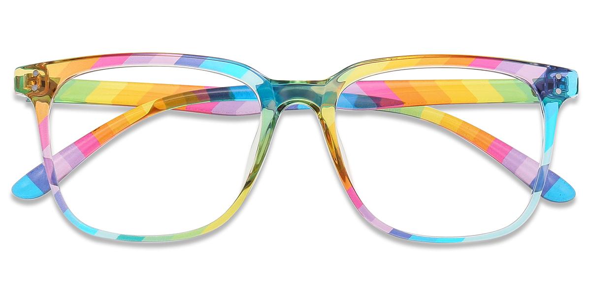 Brilleneyes‎ eyeglasses w/ multicolor plastic frame 5b10dfd56e551.jpg main image 4