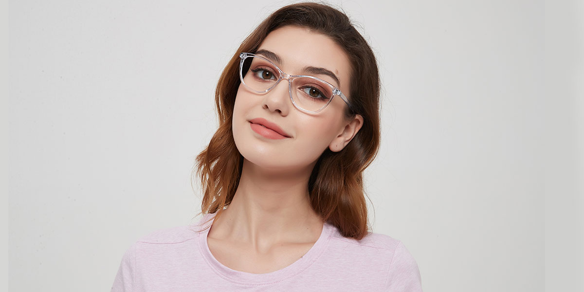 Women's full frame TR eyeglasses | Firmoo.com