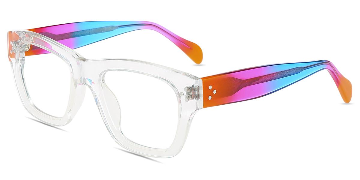 rainbow pride sunglasses