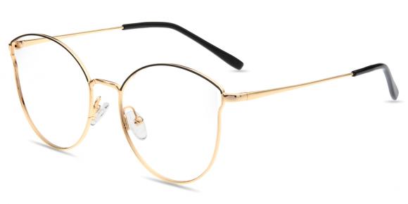 Women's full frame metal eyeglasses | Firmoo.com