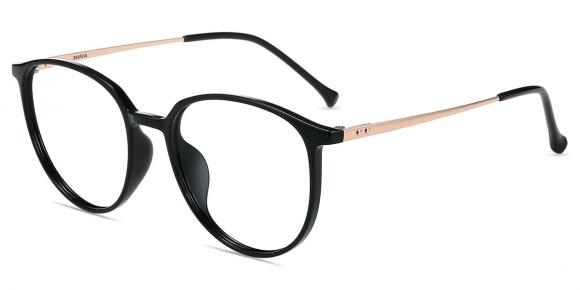 Unisex full frame mixed material eyeglasses, Firmoo.com