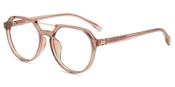 Unisex full frame mixed material eyeglasses | Firmoo.com