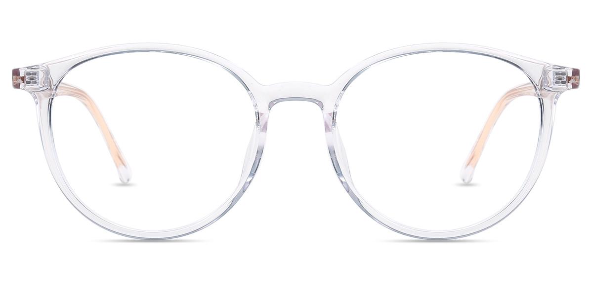 Women Glasses Medium S16868 Clear Tr Hornrimmed Frame Firmoo UK