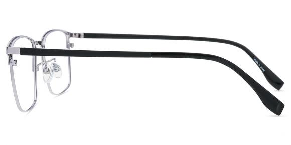 Men's full frame metal eyeglasses | Firmoo.com