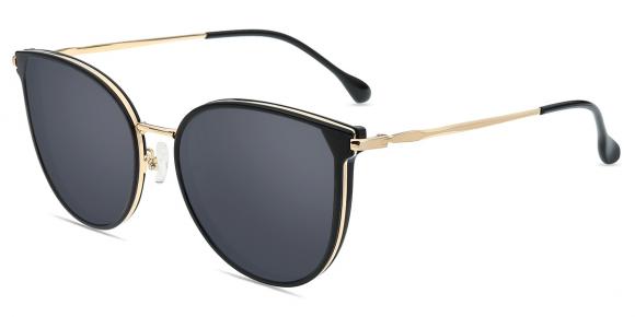 DAKOTA Damen Brille Mit Sehstärke - Elegante Metallbrille Mit Blaulichtfilter