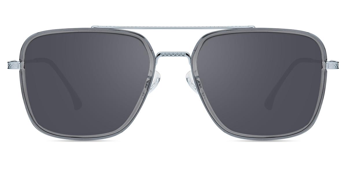 Unisex full frame mixed material sunglasses | Firmoo.com