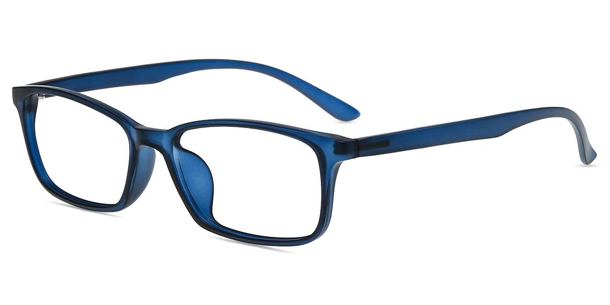 Monture De Lunettes EBM 3003 Or Bleu - Demi-monture Métal, Unisexe, Neuve, Allemagne