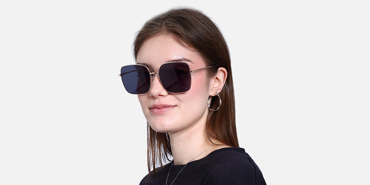Unisex full frame metal sunglasses | Firmoo.com