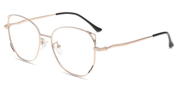 Women's fWomen's full frame metal eyeglasses | Firmoo.com