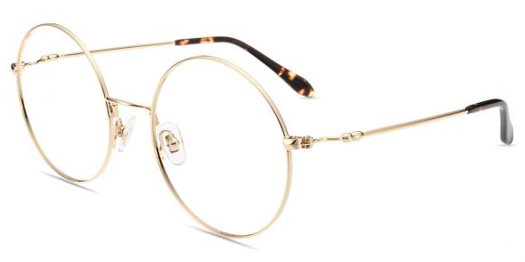 Unisex full frame memory metal eyeglasses | Firmoo.com