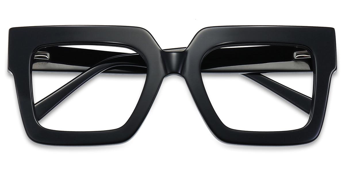 Occhiali Da Vista Finti FEISEDY Con Lenti Trasparenti - Montatura Quadrata Spessa Unisex, Multiple Colorazioni - Foto 2