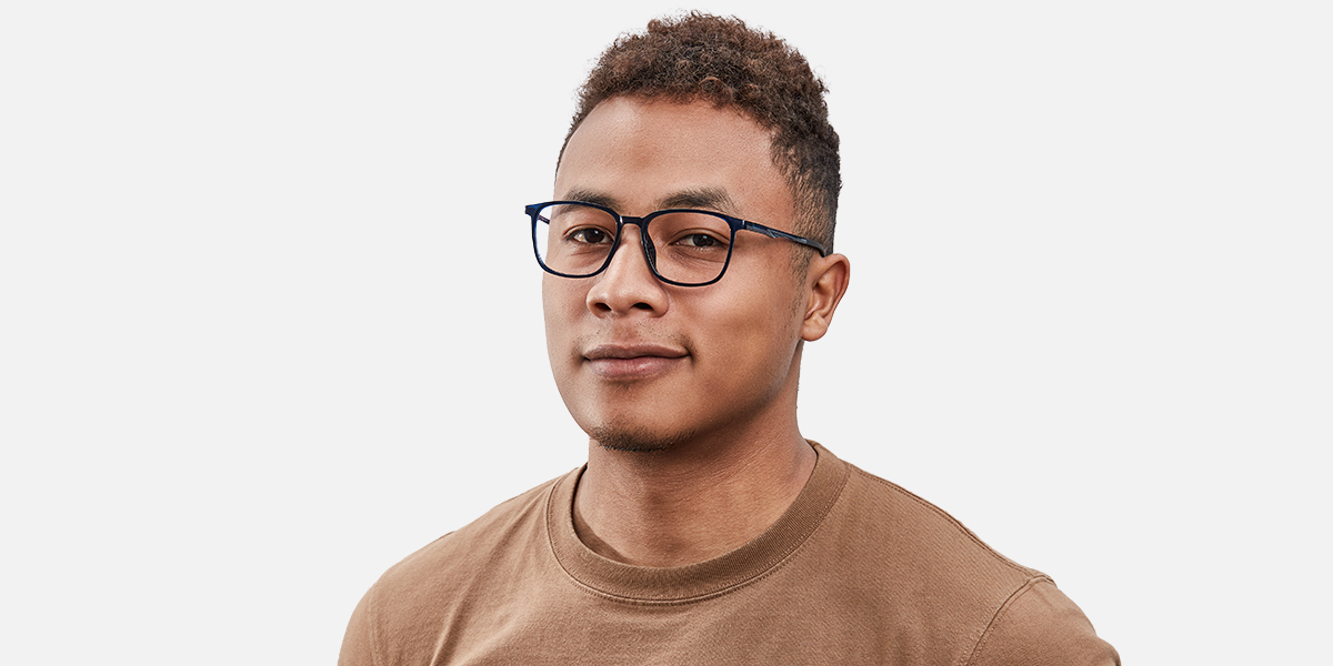 Men's full frame Ultem eyeglasses | Firmoo.com
