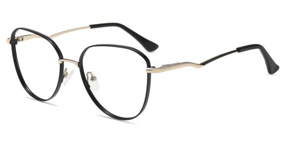 Women's full frame Metal eyeglasses | Firmoo.com