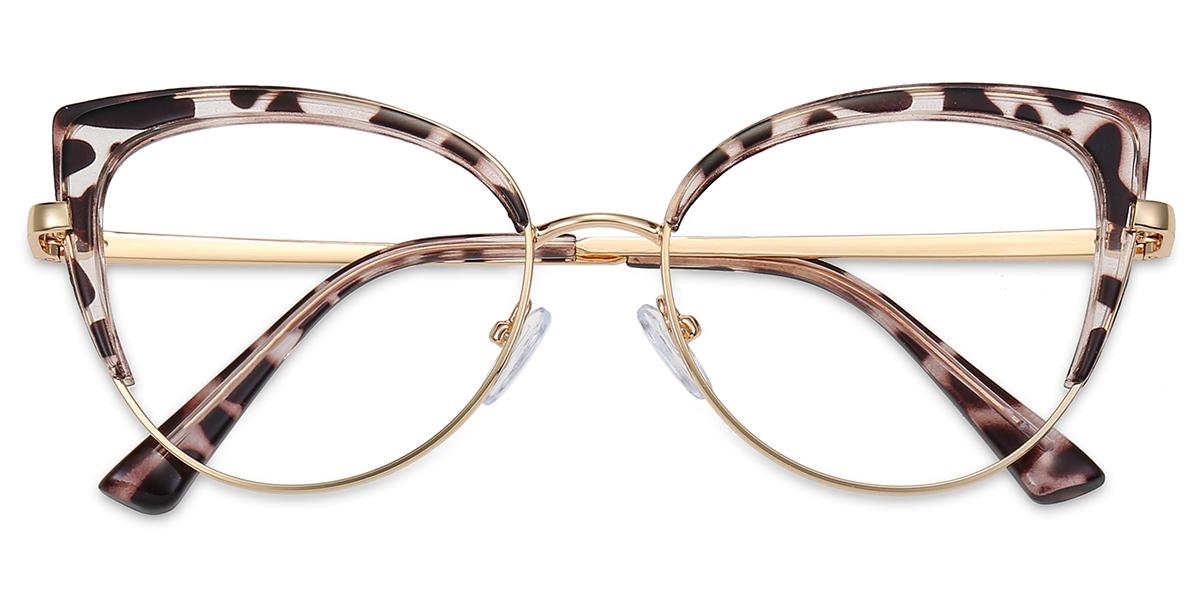Women's full frame Metal & TR eyeglasses | Firmoo.com