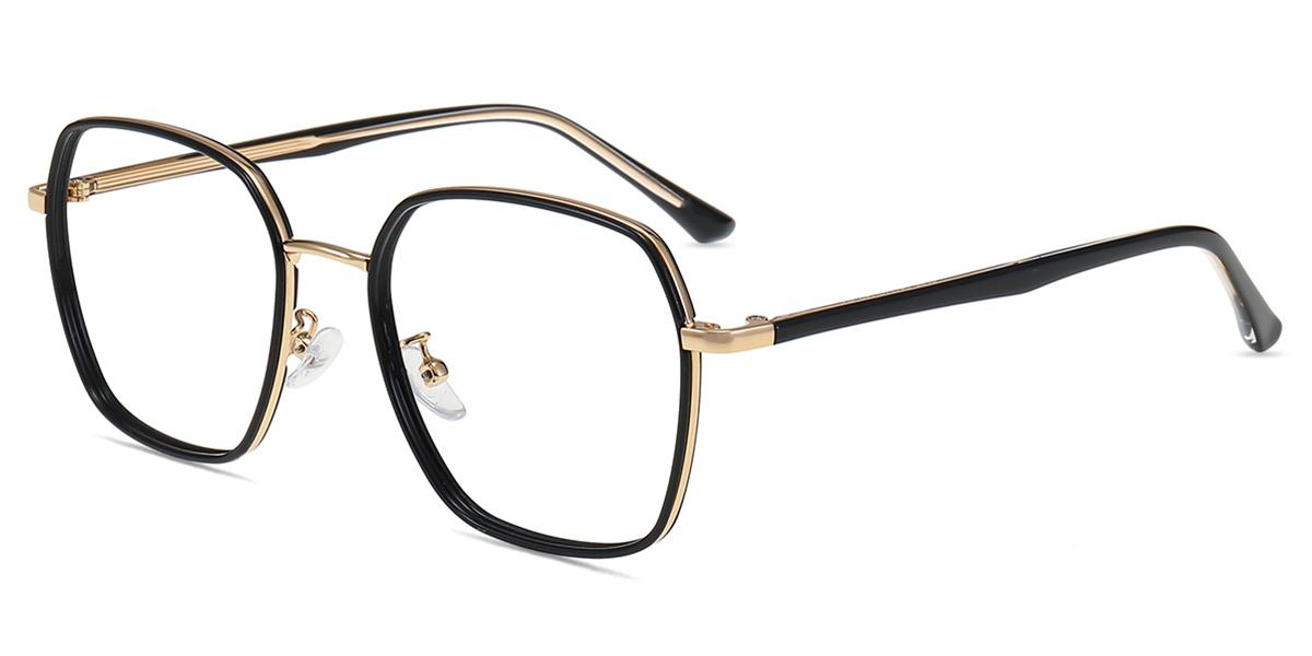 Unisex full frame TR&Metal eyeglasses